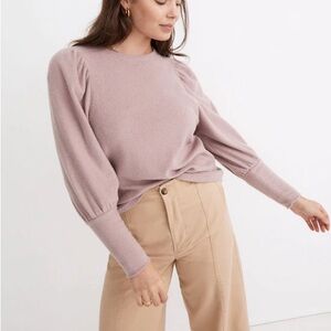 Madewell Dusty Pink Knit Top